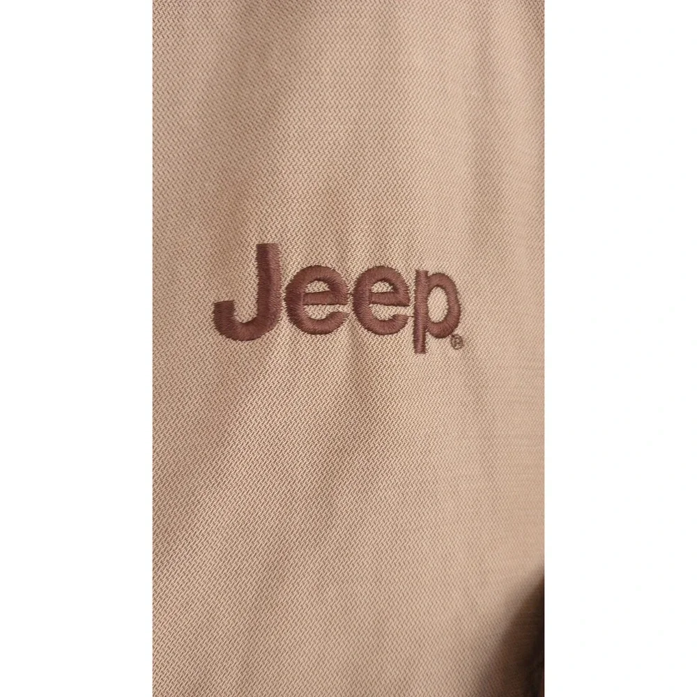 Vintage Mopar JEEP Barn‎ Jacket Coat GUC Brown Taupe XL Zipper needs repair
